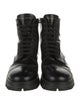Prada Leather Combat Boots