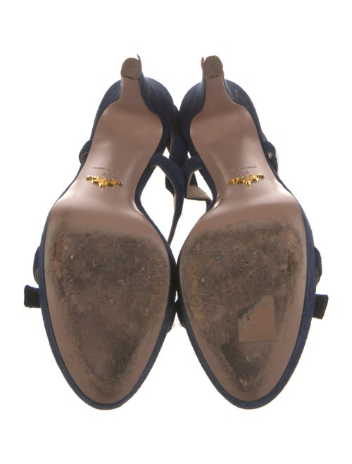 Prada Suede Slingback Sandals