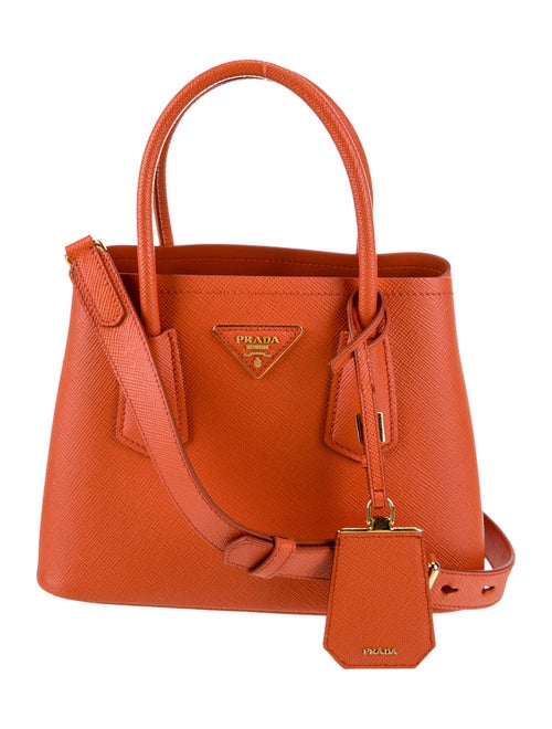 Prada Saffiano Lux Leather Top Handle Bag