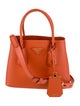 Prada Saffiano Lux Leather Top Handle Bag