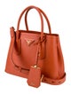 Prada Saffiano Lux Leather Top Handle Bag