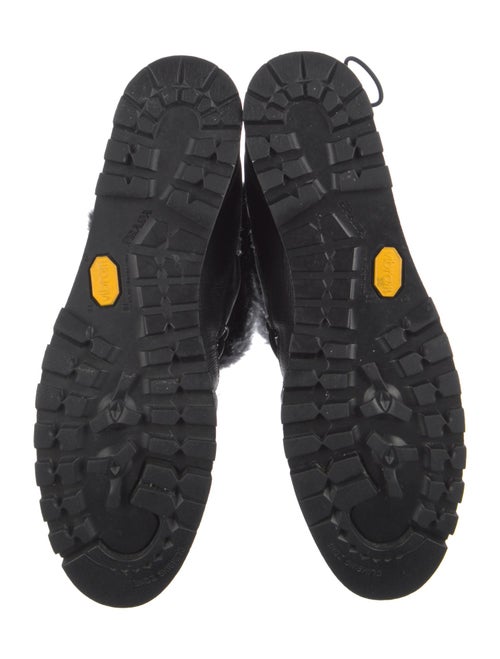 Prada Sport Faux Fur Trim Boots