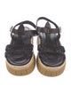 Prada Leather Braided Accents Espadrilles
