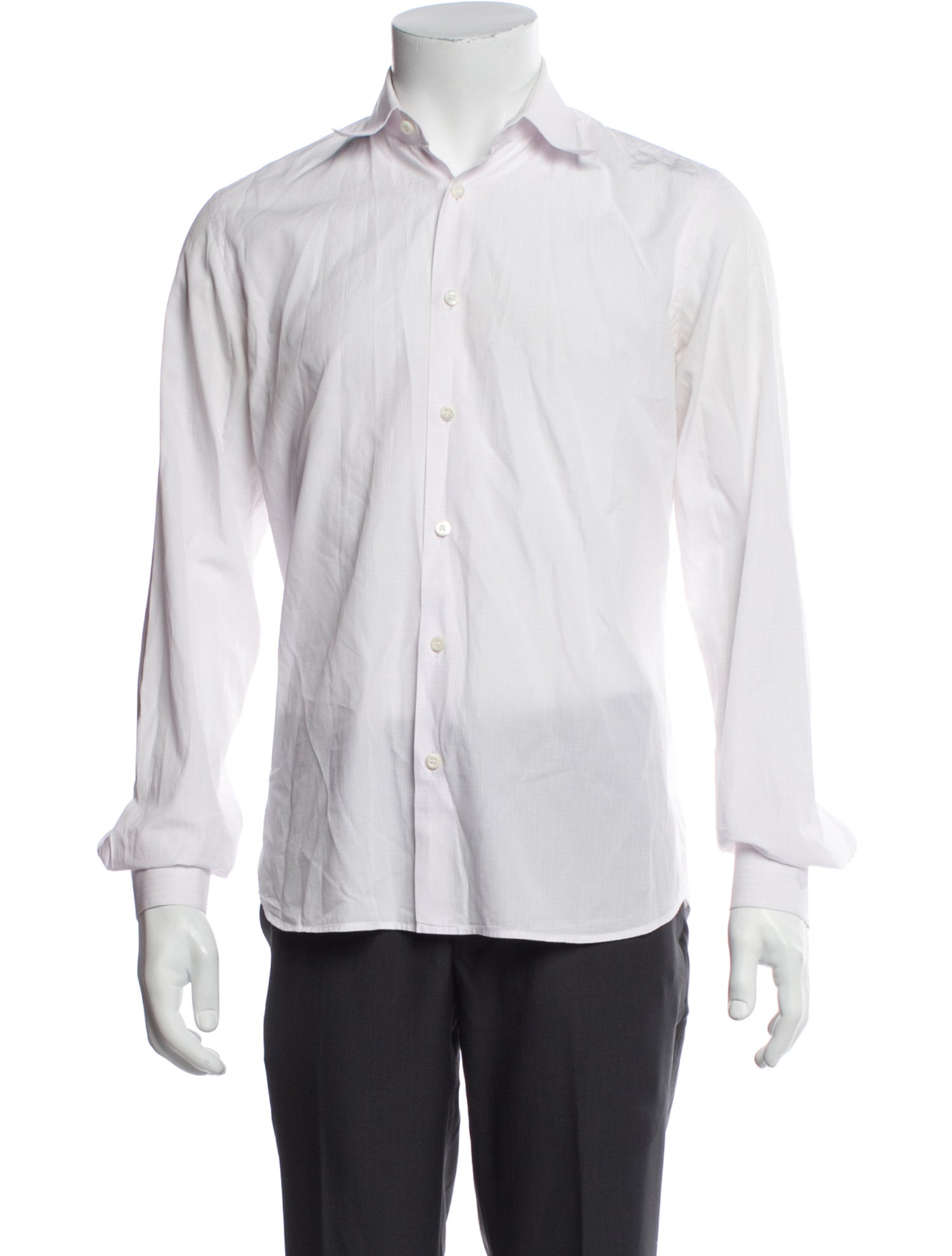 Prada 2009 Striped Dress Shirt