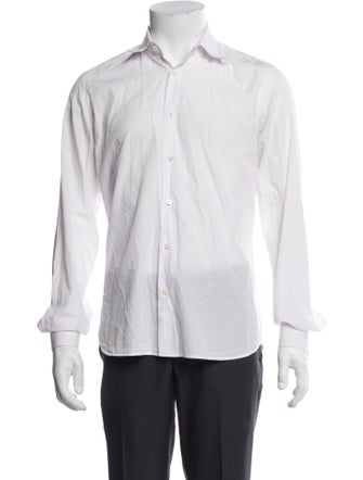 Prada 2009 Striped Dress Shirt