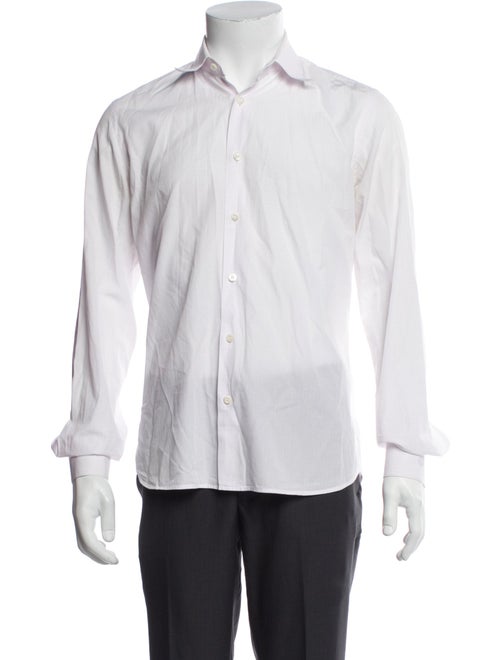 Prada 2009 Striped Dress Shirt