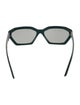 Prada Square Tinted Sunglasses