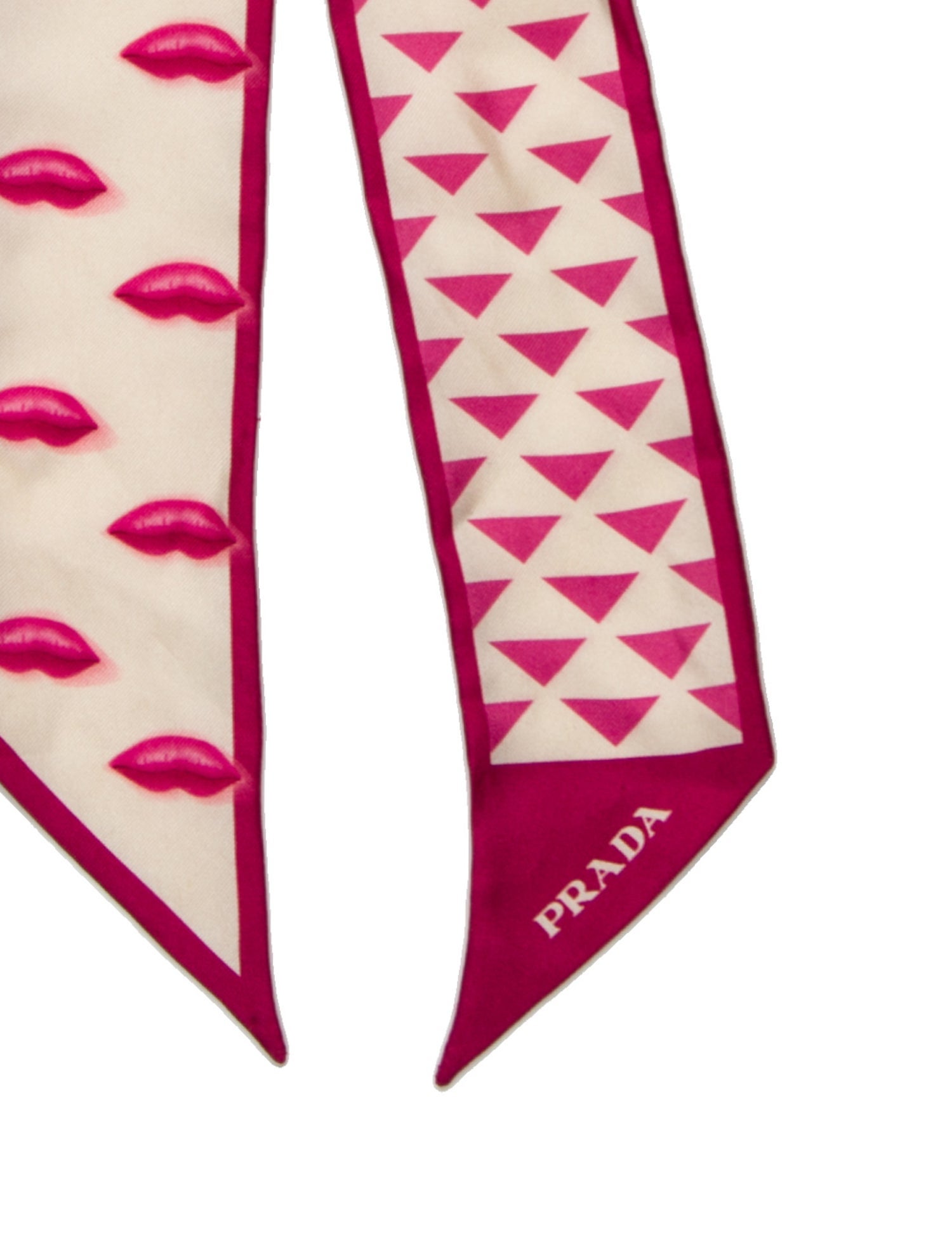 Prada Silk Printed Scarf