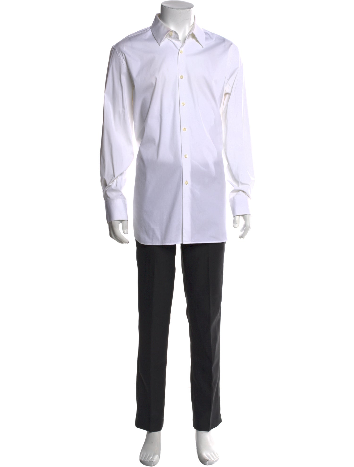 Prada 2022 Long Sleeve Tuxedo Shirt