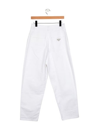 Prada 2022 Wide Leg Jeans