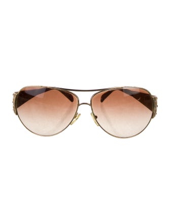 Prada Aviator Gradient Sunglasses