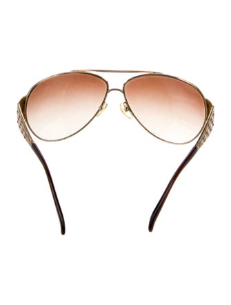 Prada Aviator Gradient Sunglasses