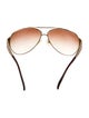 Prada Aviator Gradient Sunglasses