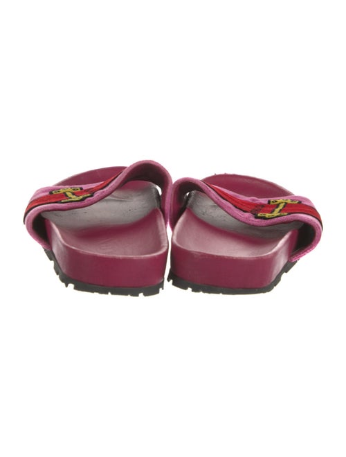 Prada Velvet Slides