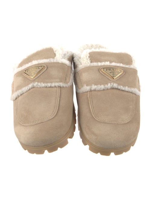 Prada Suede Mules
