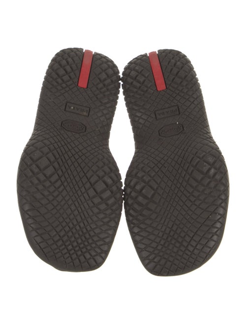 Prada Leather Lace-Up Boots