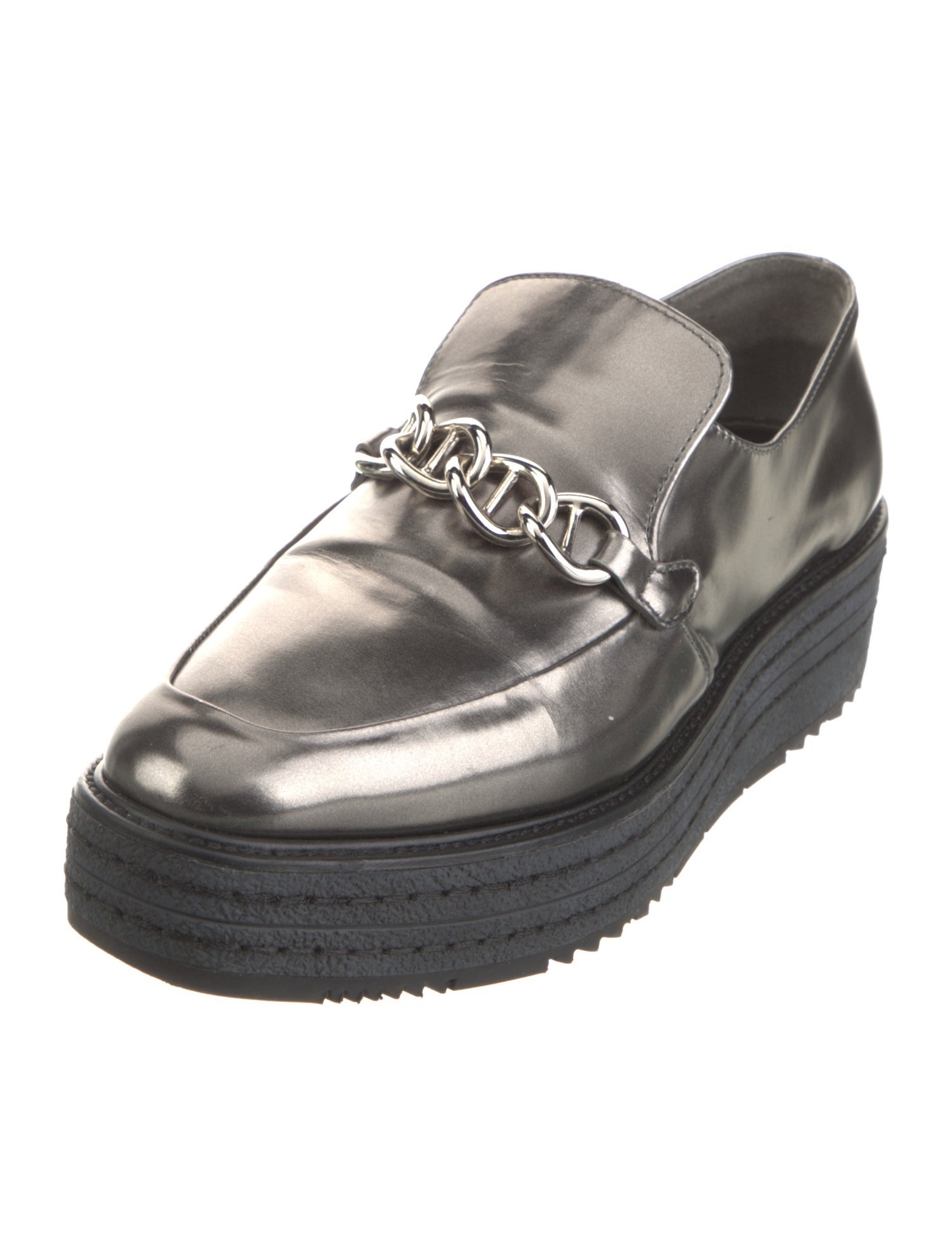 Prada Leather Dress Loafers