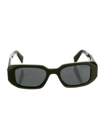 Prada Square Tinted Sunglasses