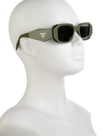 Prada Square Tinted Sunglasses