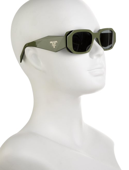 Prada Square Tinted Sunglasses