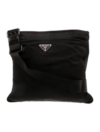 Prada Vela Nylon Messenger Bag