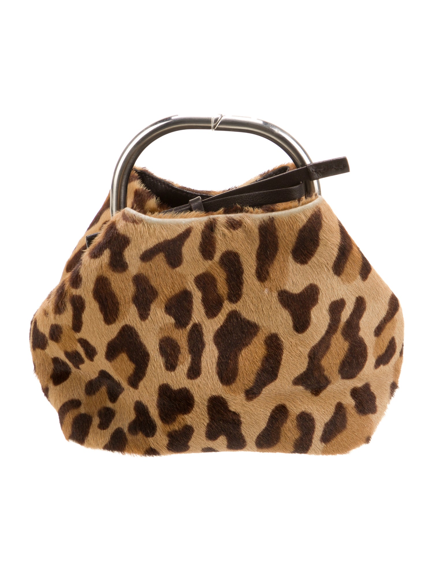 Prada Enameled Metal Triangle Ring