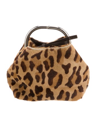 Prada Enameled Metal Triangle Ring