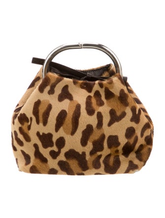 Prada Enameled Metal Triangle Ring