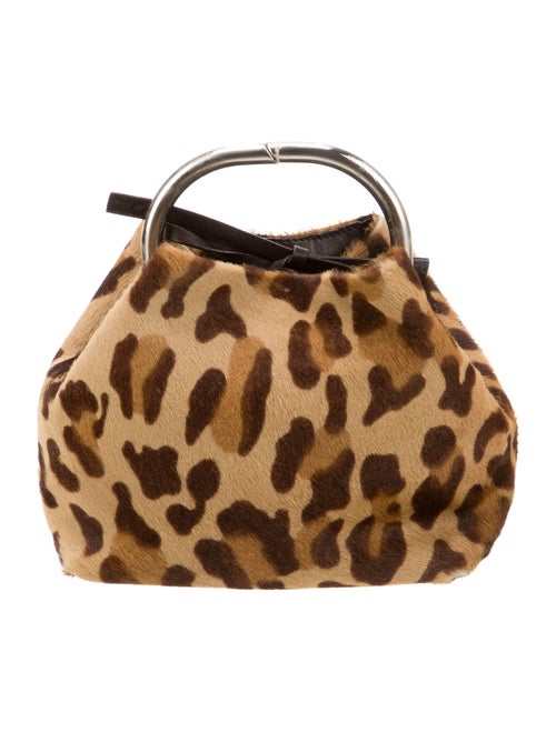 Prada Enameled Metal Triangle Ring