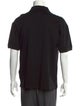 Prada 2022 Enameled Metal Triangle Polo Shirt
