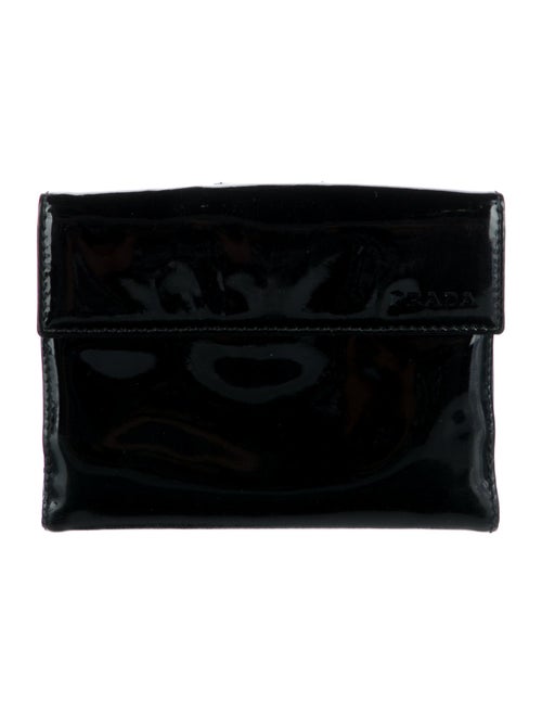 Prada Patent Leather Compact Wallet