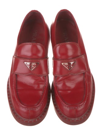 Prada Leather Loafers