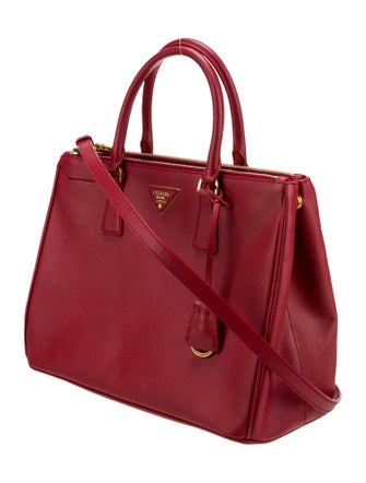 Prada Saffiano Leather Galleria Double Zip Medium