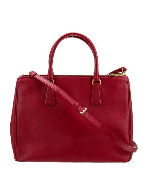 Prada Saffiano Leather Galleria Double Zip Medium