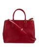 Prada Saffiano Leather Galleria Double Zip Medium