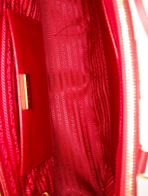 Prada Saffiano Leather Galleria Double Zip Medium