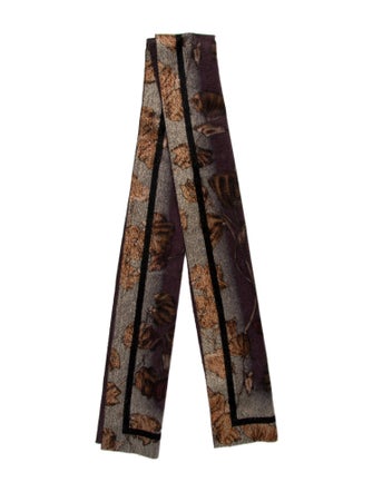 Prada Cashmere Printed Scarf
