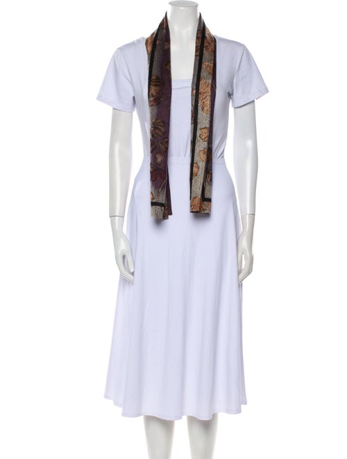 Prada Cashmere Printed Scarf