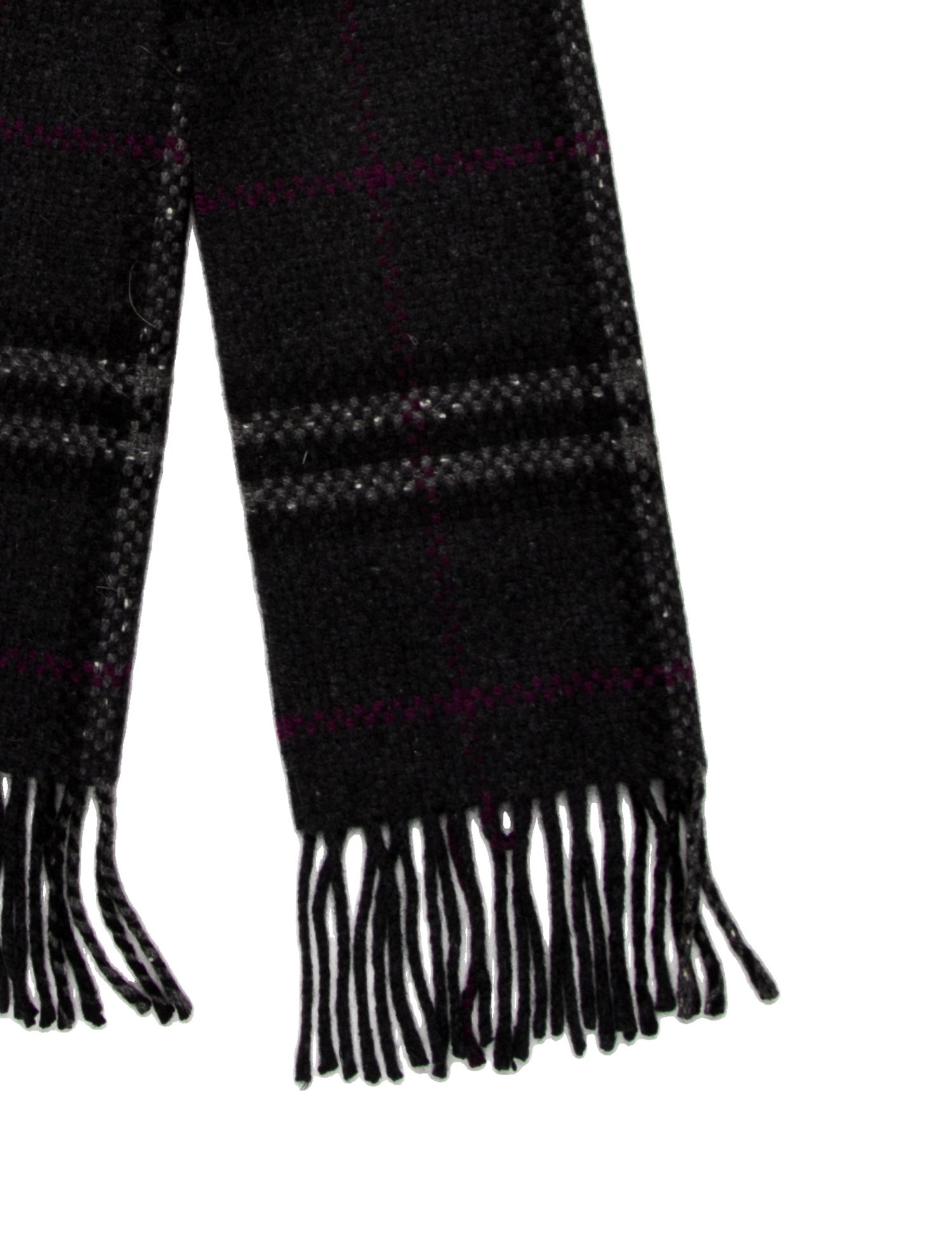 Burberry London Cashmere Striped Scarf