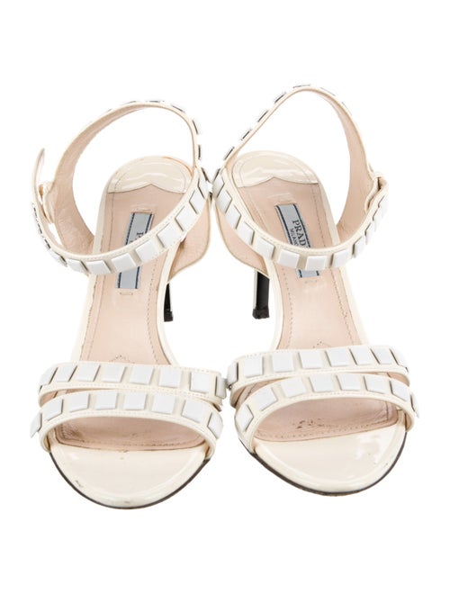 Prada Patent Leather Sandals