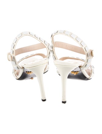Prada Patent Leather Sandals