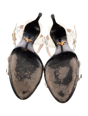 Prada Patent Leather Sandals