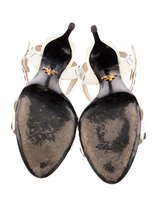 Prada Patent Leather Sandals