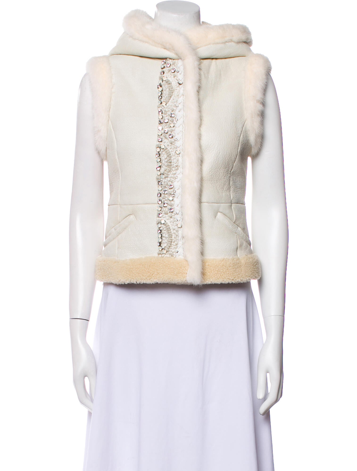 Prada Vintage 2010 Fur Jacket