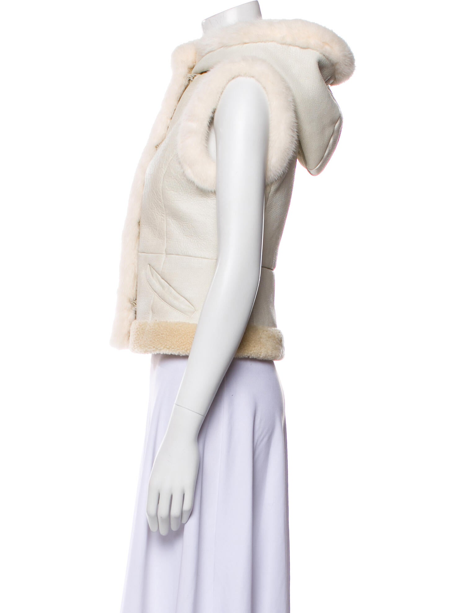 Prada Vintage 2010 Fur Jacket