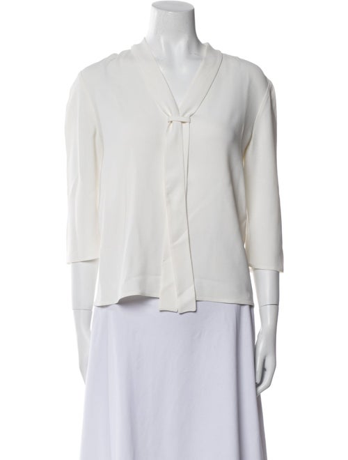 Prada 2015 V-Neck Blouse