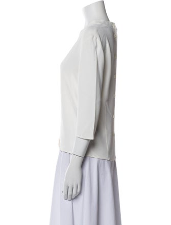 Prada 2015 V-Neck Blouse