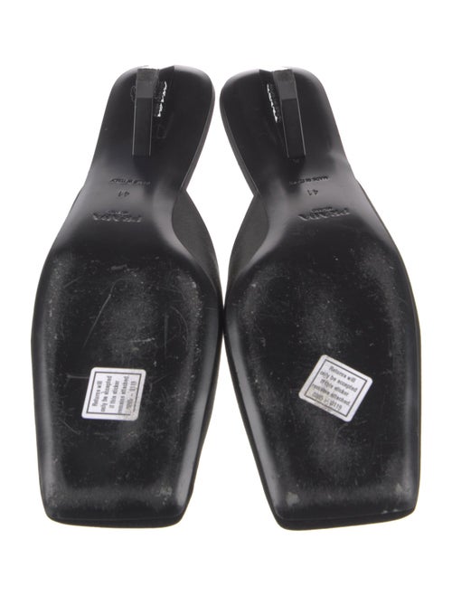 Prada Satin Mules