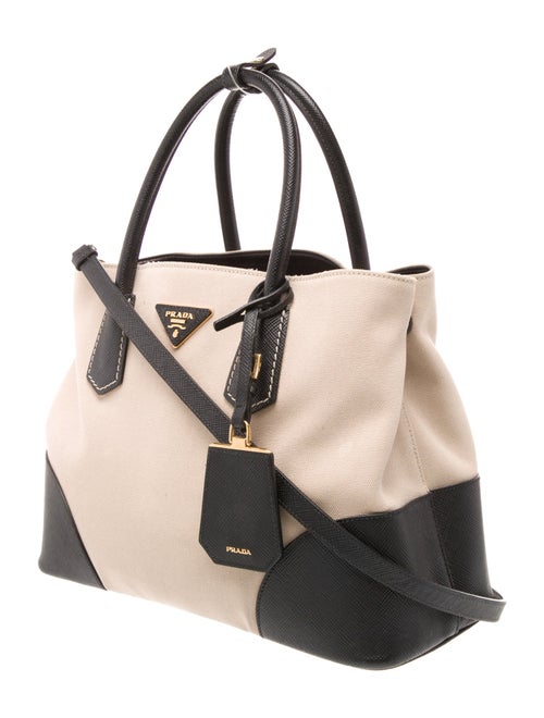 Prada Saffiano Leather Double Bag Medium