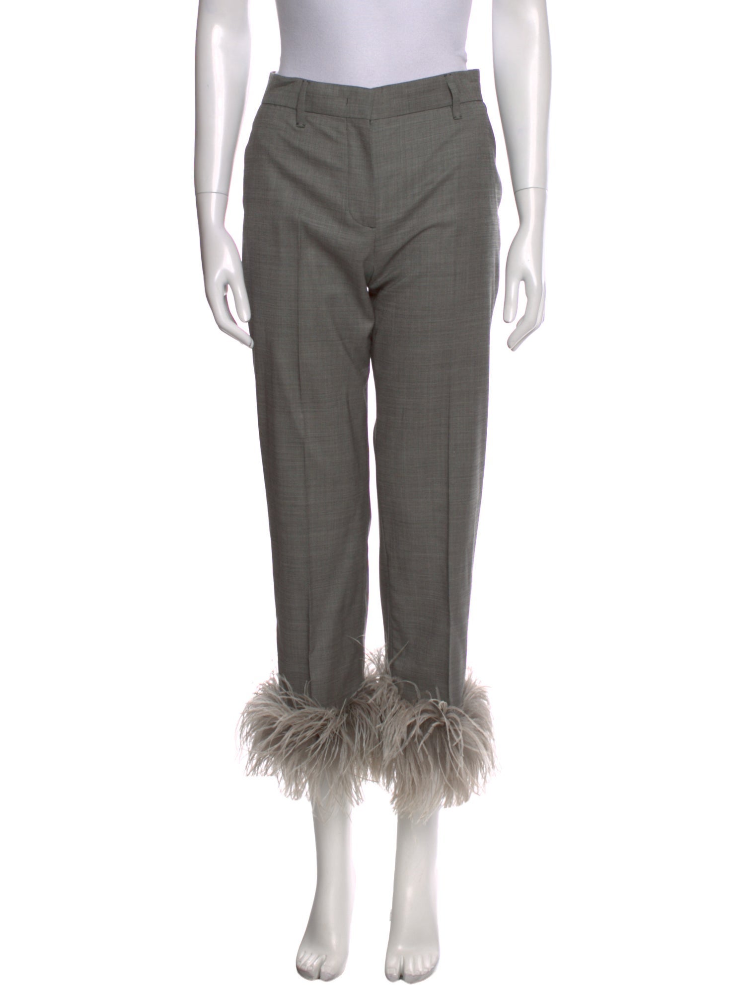 Prada 2017 Straight Leg Pants